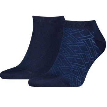Tommy Hilfiger Strumpor 2P Cotton Sneaker Socks Patterned Marin Strl 43/46 Herr | apparel & accessories - clothing - underwear & socks - socks | ModeLejon