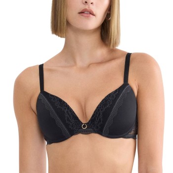 Triumph BH Comfort Allure Wired Padded Bra Svart E 70 Dam | apparel & accessories - clothing - underwear & socks - bras | ModeLejon