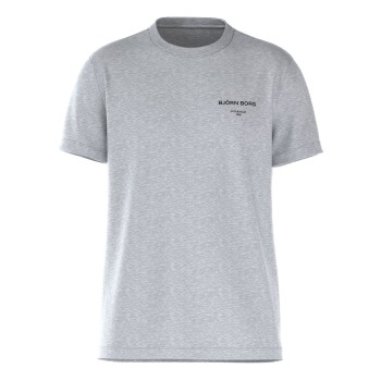 Björn Borg Borg Essential T-shirt Men Ljusgrå bomull XX-Large Herr | apparel & accessories - clothing - shirts & tops | ModeLejon