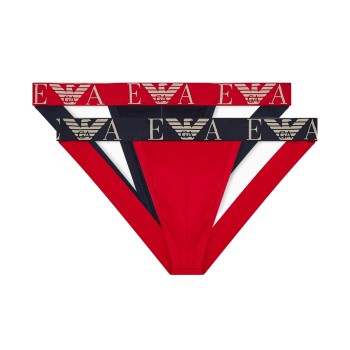 2-Pack Armani Cotton Logo Jockstraps