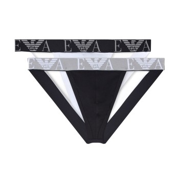 2-Pack Armani Cotton Logo Jockstraps