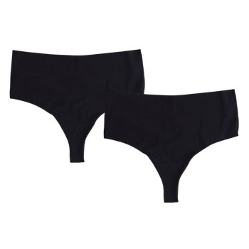 2-Pack Pierre Robert Invisible Micro High Waist String