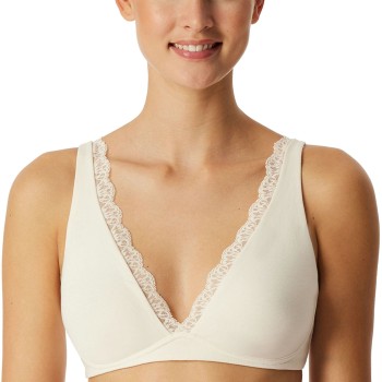 Schiesser Unique Cotton Soft Bra With Lace