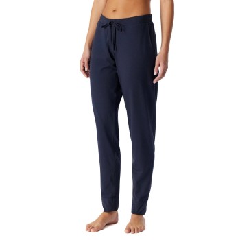 Schiesser Women Mix and Relax Cotton Pants Mörkblå bomull 34 Dam | apparel & accessories - clothing - sleepwear & loungewear | ModeLejon