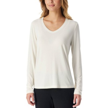 Schiesser Women Mix and Relax V-neck Long Sleeve Benvit modal 34 Dam | apparel & accessories - clothing - shirts & tops | ModeLejon