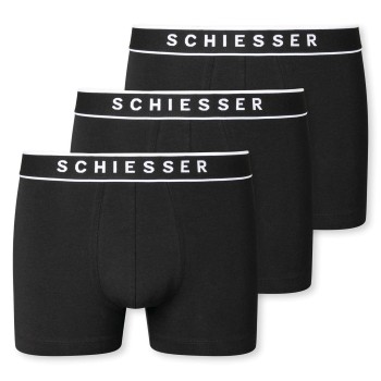 3-Pack Schiesser Organic Cotton Boxer Briefs 3XL-4XL