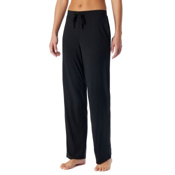 Schiesser Women Mix and Relax Wide Pants Svart modal 38 Dam | apparel & accessories - clothing - sleepwear & loungewear | ModeLejon