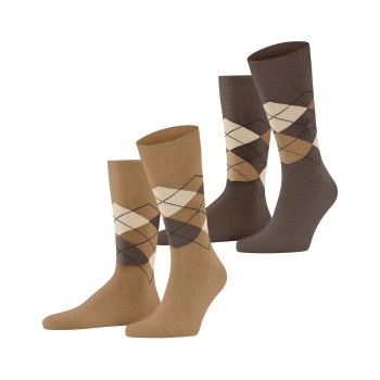 2-Pack Burlington Everyday Argyle socks