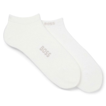 2-Pack BOSS Logo Bamboo Ankle Socks