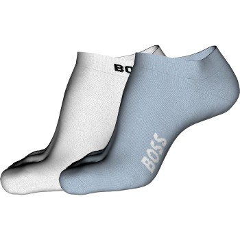 2-Pack BOSS Logo Bamboo Ankle Socks