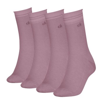 4-Pack Calvin Klein Women Lurex Stripe Socks Gift Box