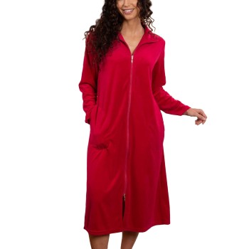 Trofe Velvet Zip Robe