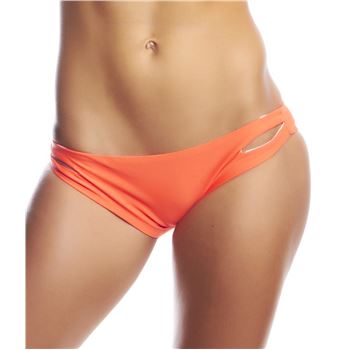 Läs mer om Hot Anatomy Bikini Stripes Pant Orange Small Dam