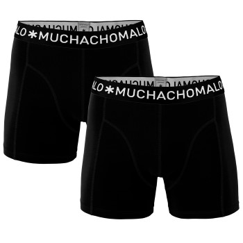Läs mer om Muchachomalo Kalsonger 2P Cotton Stretch Basic Boxers Svart bomull X-Large Herr