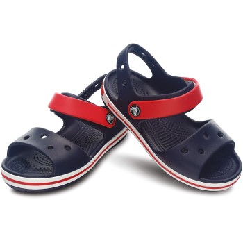 Läs mer om Crocs Crocband Sandal Kids Marin US C12 (EU 29-30) Barn