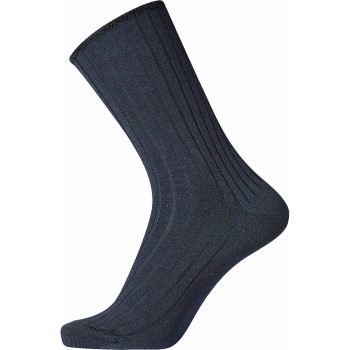 Läs mer om Egtved Strumpor Wool No Elastic Rib Socks Mörkblå Strl 36/41