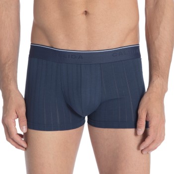 Calida Kalsonger Pure and Style Boxer Brief Indigoblå bomull XX-Large Herr