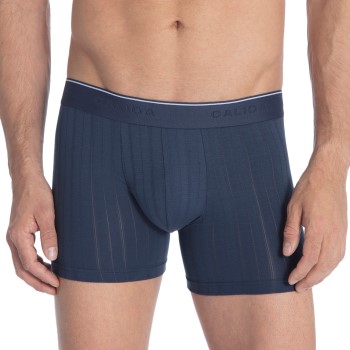Calida Kalsonger Pure and Style Boxer Brief 26986 Indigoblå bomull X-Large Herr