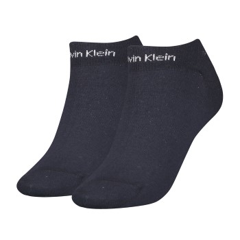 Läs mer om Calvin Klein Strumpor Leanne Coolmax Gripper Liner Socks Blå Strl 37/41 Dam