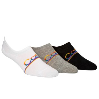 Läs mer om Calvin Klein Strumpor 3P Toby Pride Sneaker Liner Socks Flerfärgad Strl 40/46 Herr