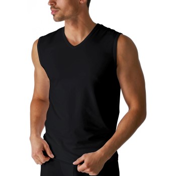 Läs mer om Mey Dry Cotton Muscle Shirt Svart X-Large Herr