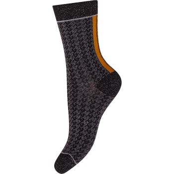 Läs mer om Hype the Detail Strumpor Socks Svart/Orange Strl 37/41 Dam