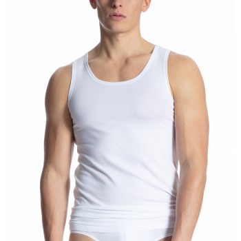 Läs mer om Calida Cotton Code Athletic Shirt Vit bomull X-Large Herr