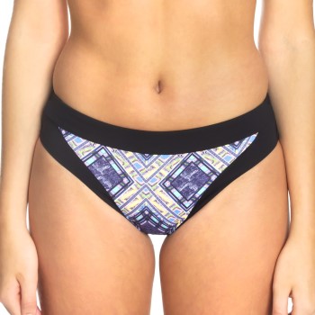Läs mer om Sunseeker Tribe Attack Full Classic Bikini Panty Svart mönstrad 36 Dam