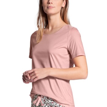 Calida Favourites Dreams T-shirt Rosa bomull Large Dam