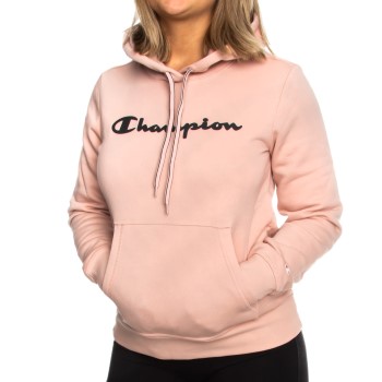 Läs mer om Champion Classics Women Hooded Sweatshirt Gammelrosa Small Dam