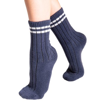 Läs mer om PJ Salvage Strumpor Cosy Socks Marin polyester One Size Dam