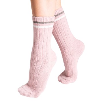 Läs mer om PJ Salvage Strumpor Cosy Socks Ljusrosa polyester One Size Dam