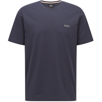 BOSS Mix and Match T-shirt With Logo Mörkblå bomull XX-Large Herr