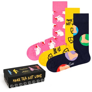 Läs mer om Happy socks Strumpor 3P Monty Python Gift Box Flerfärgad Strl 41/46