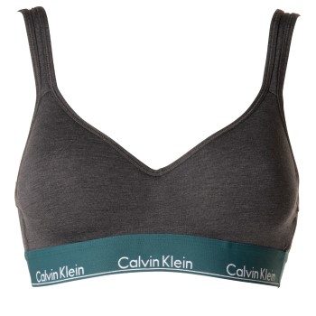 Läs mer om Calvin Klein BH Modern Cotton Core Bralette Grå Medium Dam