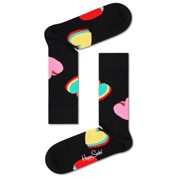 Läs mer om Happy socks Strumpor My Valentine Sock Svart bomull Strl 41/46