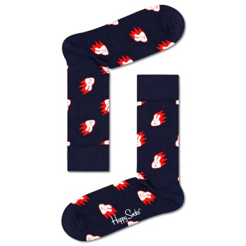 Läs mer om Happy socks Strumpor Bunny Sock Svart bomull Strl 41/46