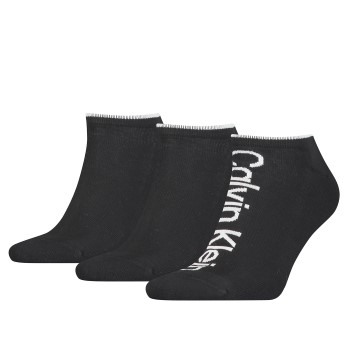 Läs mer om Calvin Klein Strumpor 3P Men Athleisure Sneaker Socks Svart One Size Herr