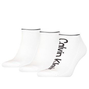 Läs mer om Calvin Klein Strumpor 3P Men Athleisure Sneaker Socks Vit One Size Herr