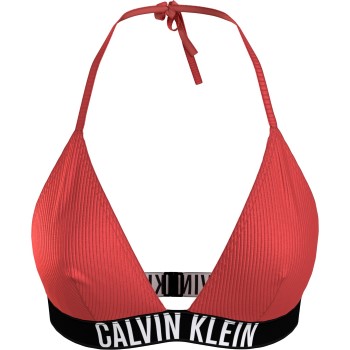 Läs mer om Calvin Klein Intense Power Rib Triangle Bikini Bra Korall polyamid X-Large Dam
