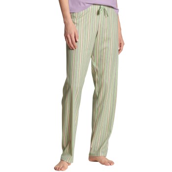 Läs mer om Calida Favourites Botanic Pyjama Pants Ljusgrön bomull Large