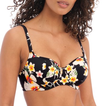Läs mer om Freya Havana Sunrise UW Bikini Top Svart mönstrad nylon G 70 Dam