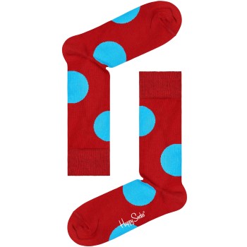Läs mer om Happy socks Strumpor Jumbo Dot Sock Röd bomull Strl 36/40