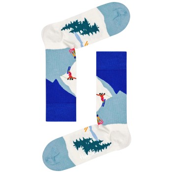 Läs mer om Happy socks Strumpor Downhill Skiing Sock Vit Strl 41/46