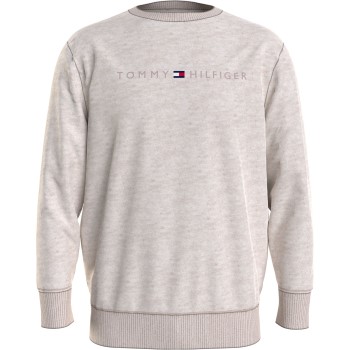 Läs mer om Tommy Hilfiger Icon Logo Relaxed Fit Sweatshirt Beige X-Large Herr
