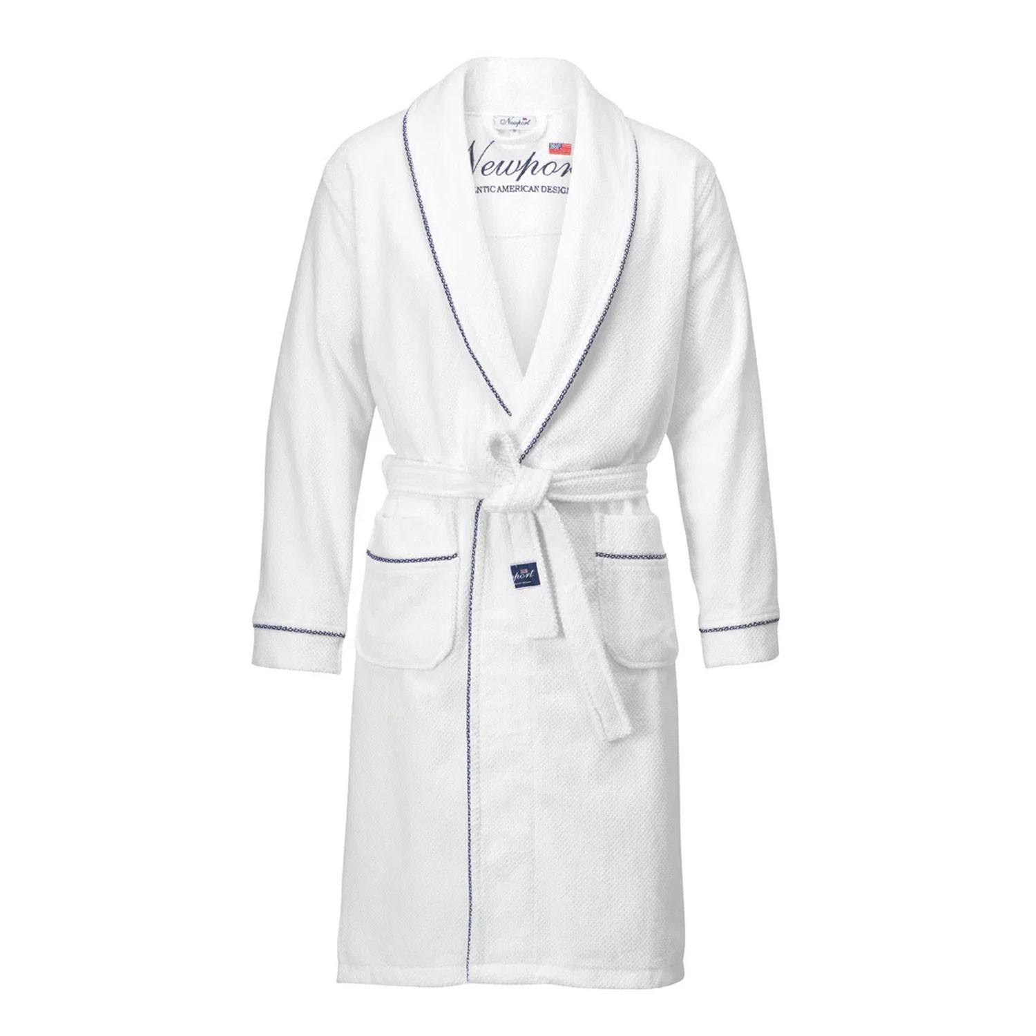 Newport Maidstone Bathrobe White