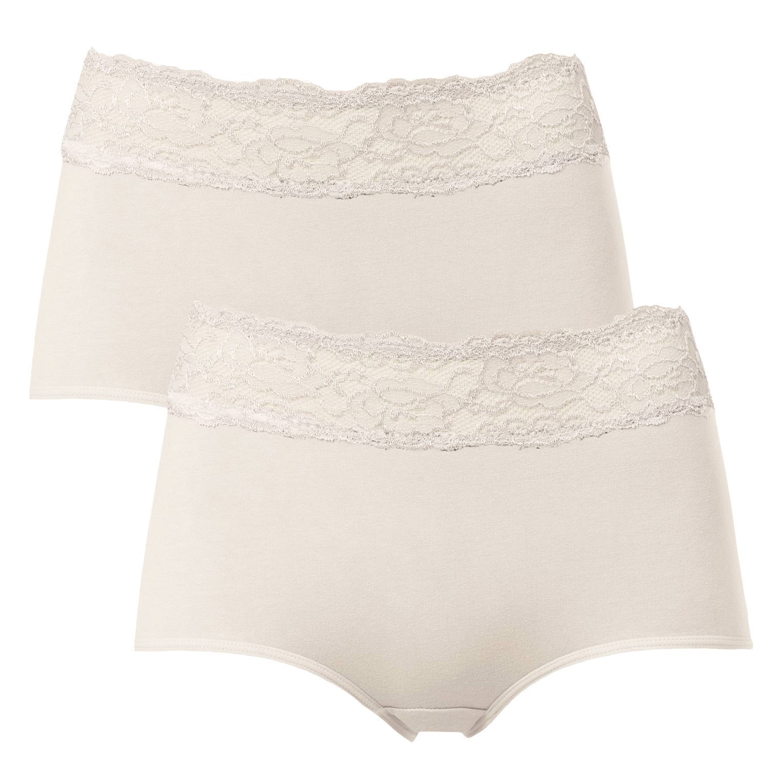 Trofe Lace Trimmed Maxi Briefs