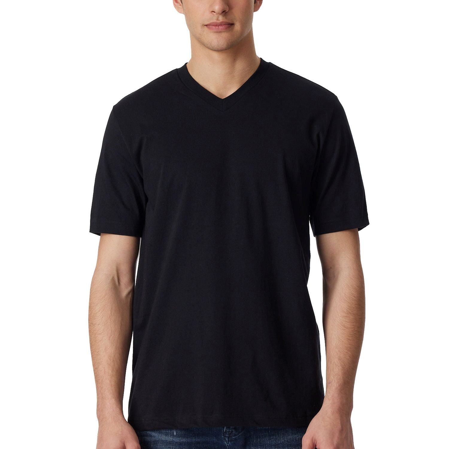 Schiesser Essentials American T-shirts V-neck