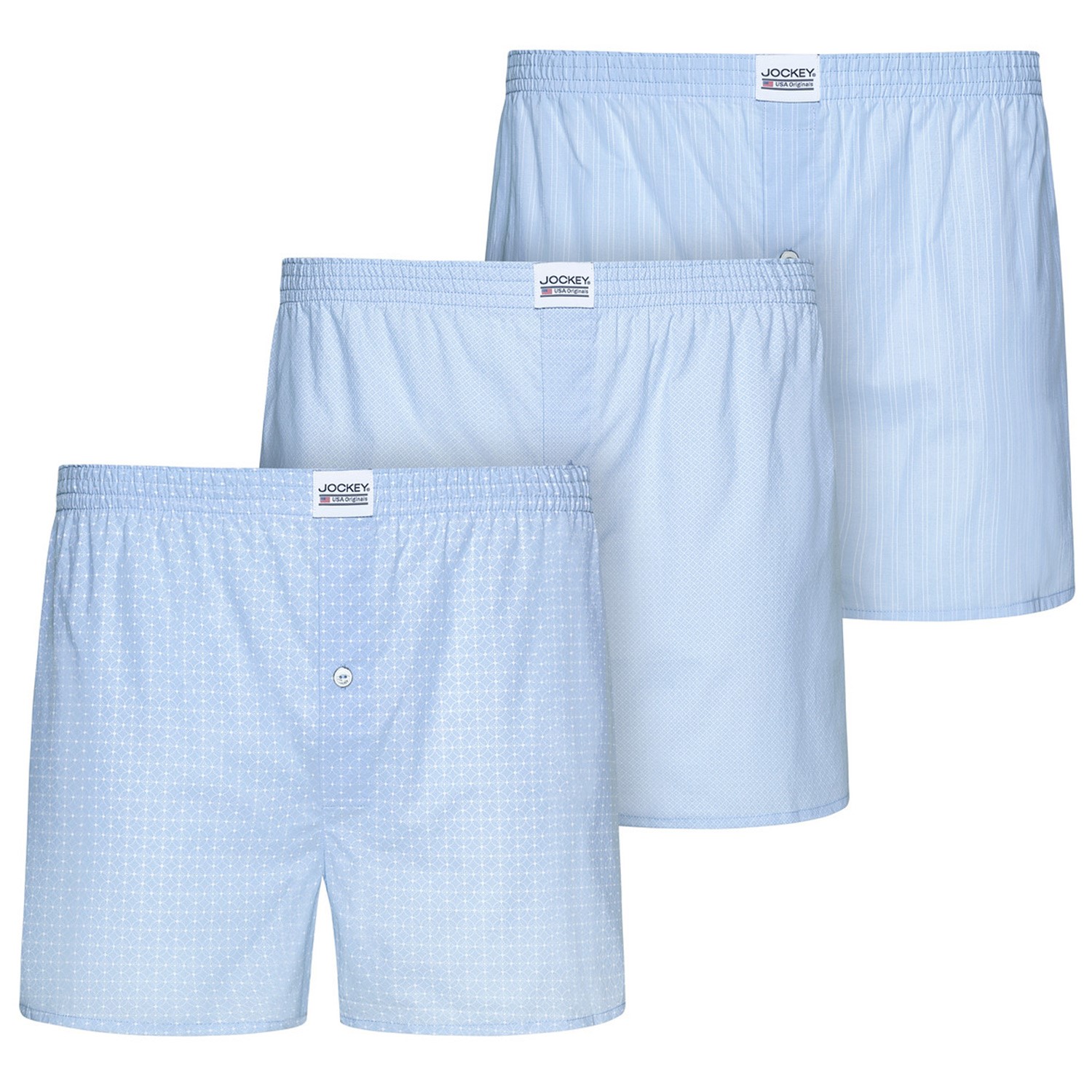 Jockey Woven Soft Poplin Boxer Shorts 3XL-6XL