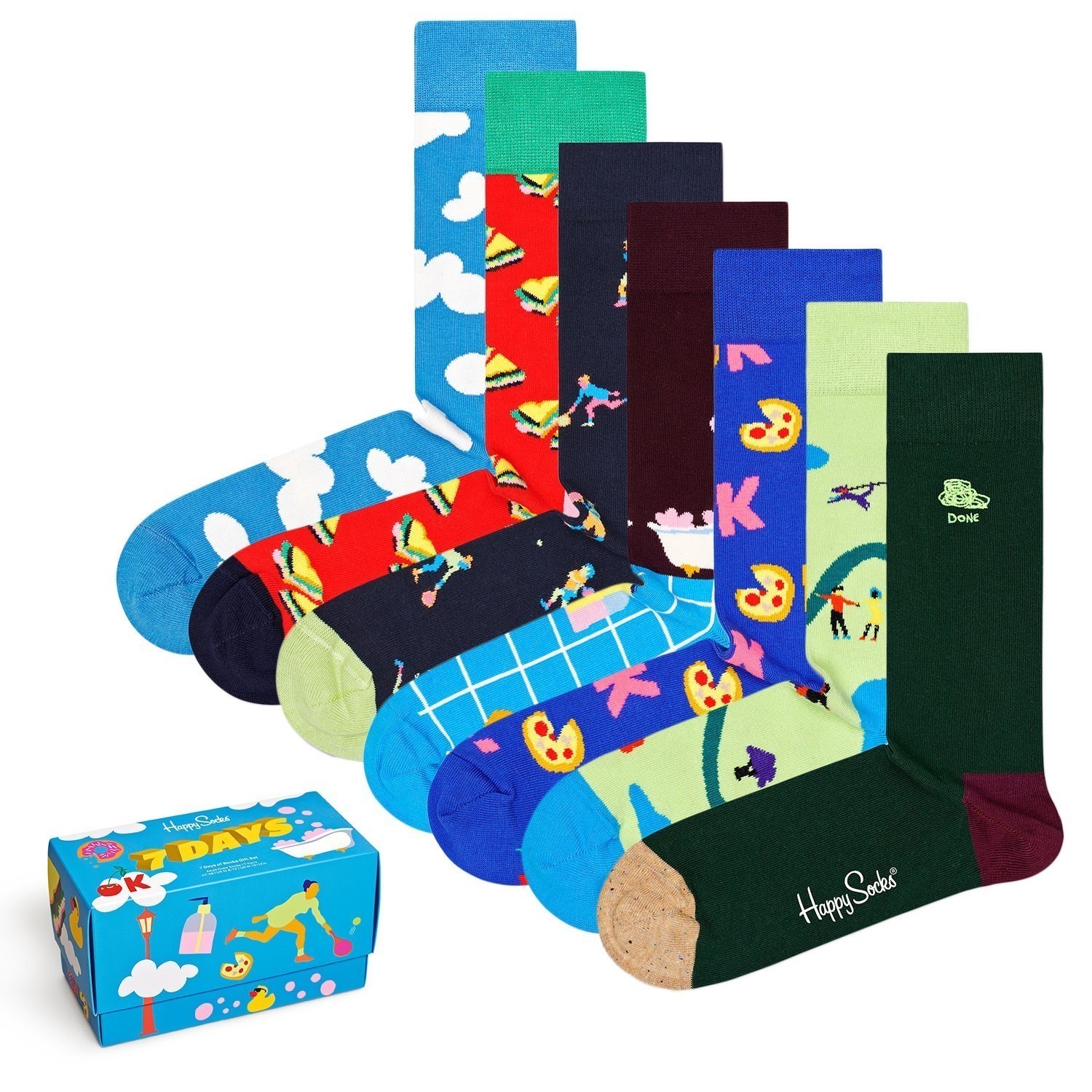 Happy Socks 7-Day Gift Box